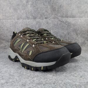 Khombu Shoes Mens 10 Athletic Hiking Low Outdoor Trail Trekking Leather Comfort